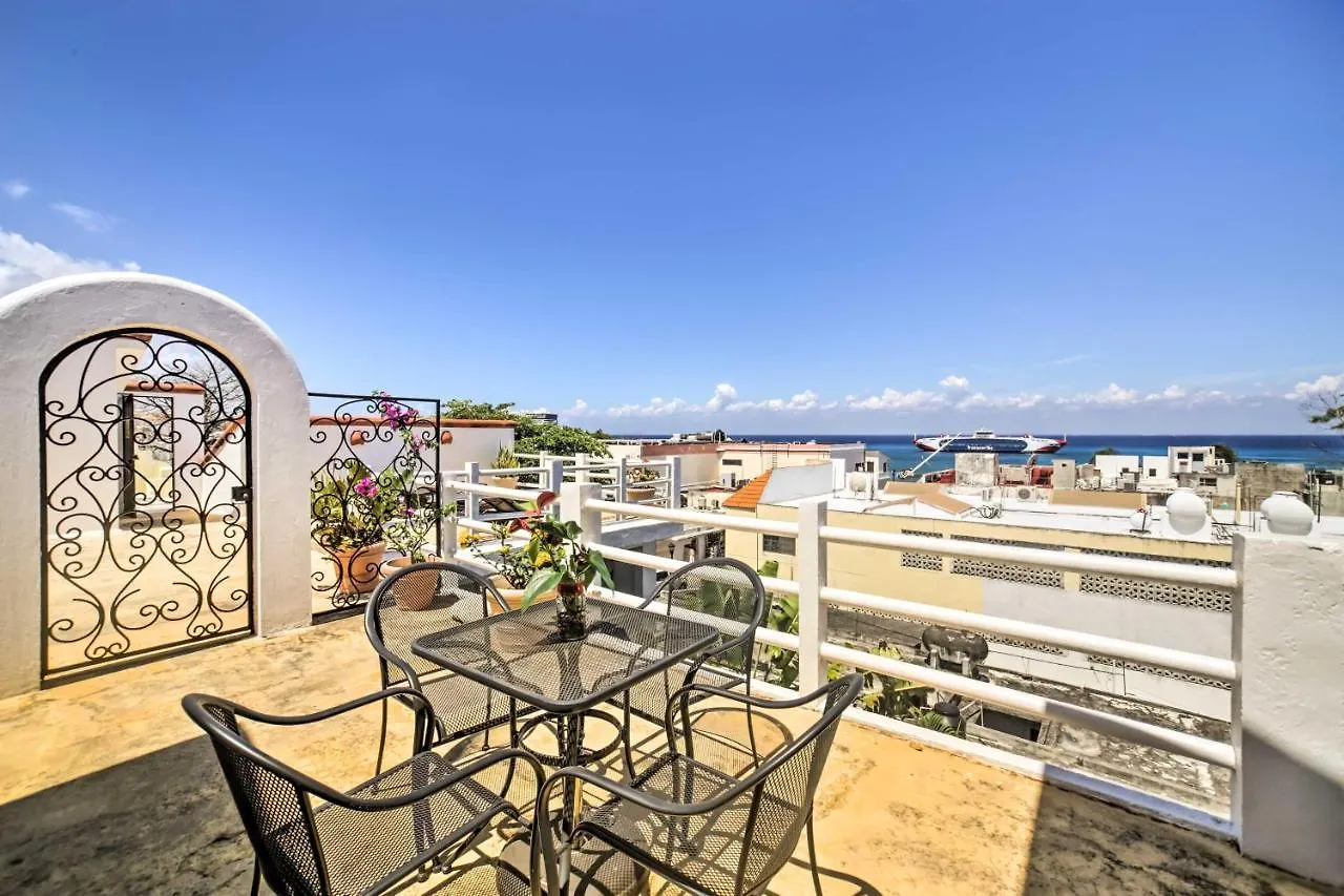 Apartment Gorgeous Penthouse Villa With Deck And Ocean Views! Cozumel