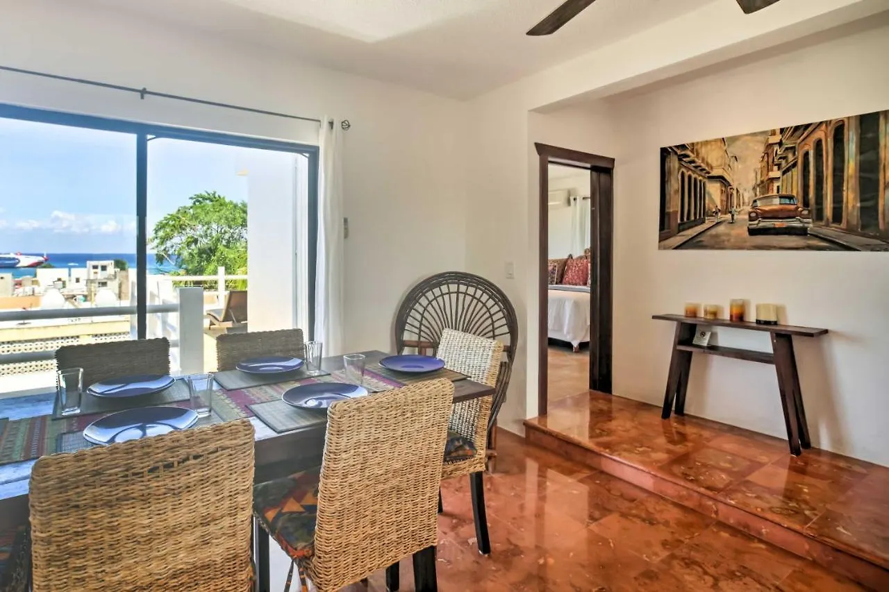 Gorgeous Penthouse Villa With Deck And Ocean Views! Cozumel 0*,