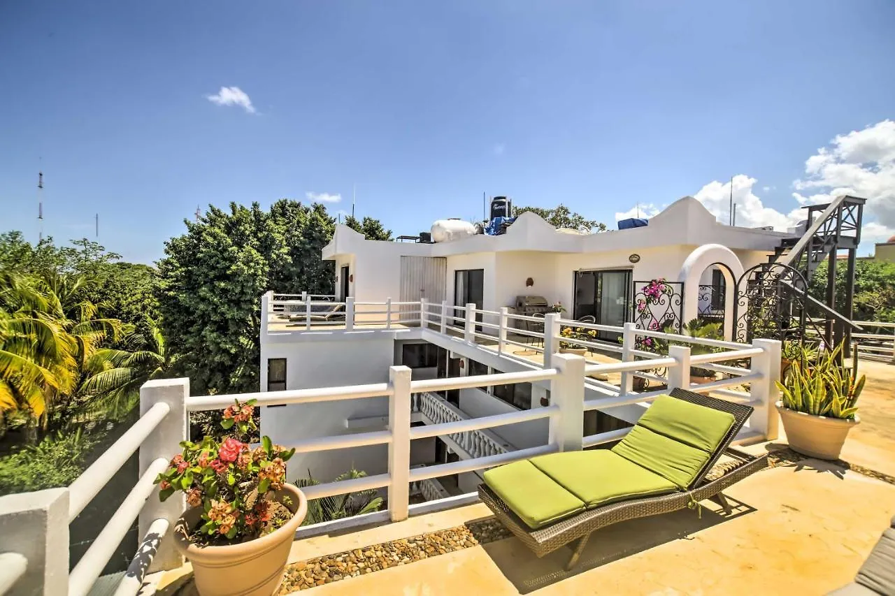 Apartment Gorgeous Penthouse Villa With Deck And Ocean Views! Cozumel