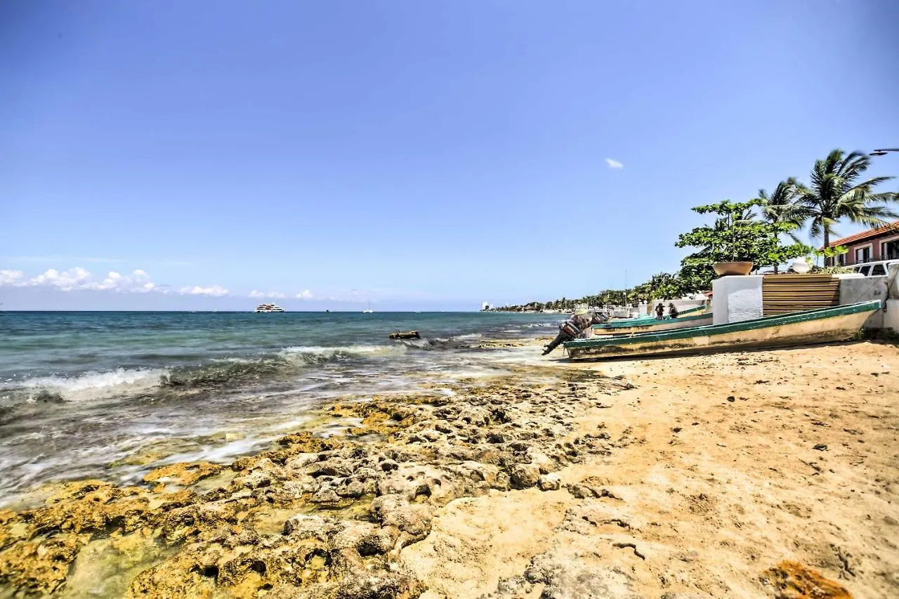Gorgeous Penthouse Villa With Deck And Ocean Views! Cozumel