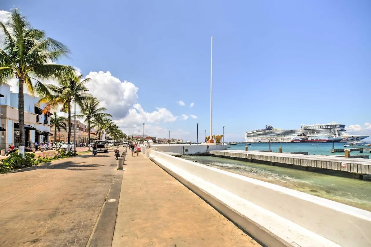 Gorgeous Penthouse Villa With Deck And Ocean Views! Cozumel 0*,